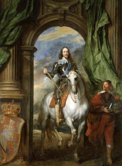 Anthony Van Dyck Charles I with M. de St Antoine Spain oil painting art